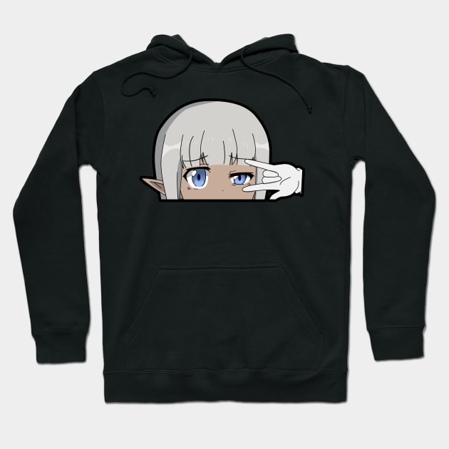 Don't Hurt Me, My Healer Karla Peeker Hoodie by TowaCat